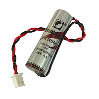 Батарейка ЛИТИЕВАЯ 14505 3.6v 2600mAh С проводами и разъемом 2pin XHP-2 (JST) ( ER14505 ) SUNMOON Lithium Li-SOCI2; Разм: R06 ( AA );  Для устр-в с не