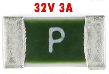 ПРЕДОХРАНИТЕЛЬ 3A 1206 32V (марк. P) (BFS1206-3000T/P) (3,2х1,6мм)