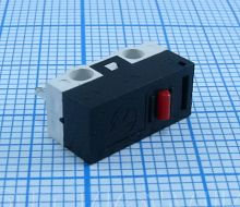 Микропереключатель для мышки, 3pin без фиксации, под пайку, 13x6x7мм (DM3-00P-01, KW10-AA1B (FKX001), STAR S-101)
