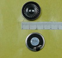ДИНАМИК ТЕЛЕФОННЫЙ 27 ММ 8 ОМ 0,5W  H=5mm метал. корпус