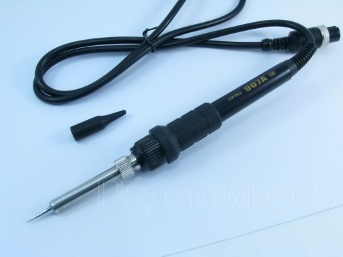 ПАЯЛЬНИК В СБОРЕ YIHUA-907A ДЛЯ ПАЯЛЬНОЙ СТАНЦИИ YiHUA -878D; -898D; -852D ( 60w 24v ), Разъем для соед.с паяльн/ст.- 5pin, пластм., с мет гайкой, ( ПАЯЛЬНИК В СБОРЕ YIHUA-907A ДЛЯ ПАЯЛЬНОЙ СТАНЦИИ YiHUA -878D; -898D; -852D ( 60w 24v ), Разъем для соед.с паяльн/ст.- 5pin, пластм., с мет гайкой, (