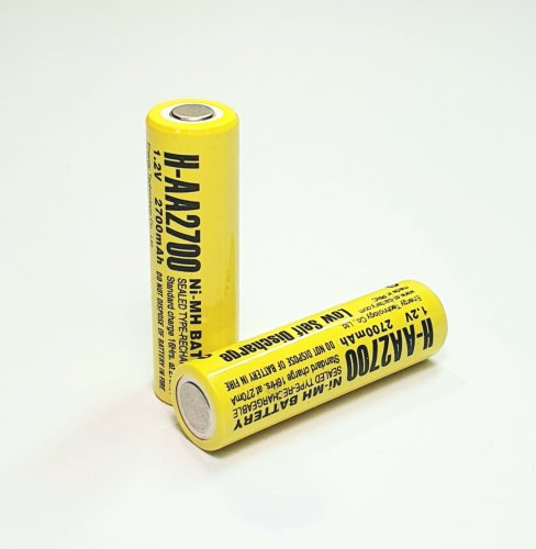 АККУМУЛЯТОР    1,2V   2700mAh  Ni-MH (R06)(AA) (14,5х49мм)  H-AA2700   STANDARD    Energy Technology Low Self Discharge  (NiMH 2700mAh с низким самора
