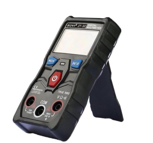 Мультиметр ZOTEK ZT-S2 АВТОМАТ разреш: 4000 отсчет Udc=4 В/40 В/400 В/600 В ±(0,5 + 3);/Uac= 4 В/40 В/400 В/600 В ±(1,0 + 3);/R=4KΩ ±(1,5 + 3);40KΩ/40 фото 2