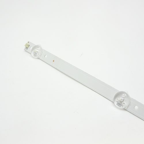Светодиодная планка для подсветки ЖК панелей 28" (5линз) SVJ280A01_Rev3_5LED (530 мм, 5 линз) Uпит. св/д=3V, подключ.разъём 3PIN, 530х12мм, алюминевая