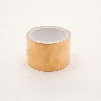 СКОТЧ ТОКОПРОВОДЯЩИЙ (Медный) 0,05 х 40мм x 5м  Материал: Cu 99,98%; Сила сцеплен: 1,5~1,3 кг/25мм; Удлин: 7%-4%; Клеевой слой: акриловый, односторонн