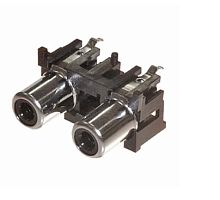 ТЕРМИНАЛЬНЫЙ БЛОК RCA ГНЕЗДО НА КОРПУС 2ШТ (RCA-218) RS229A