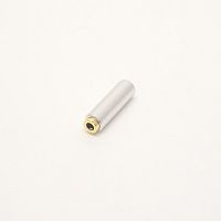 ГНЕЗДО 3.5мм (4pin) СТЕРЕО НА КАБЕЛЬ МЕТАЛЛ mini на кабель диаметром до 4мм