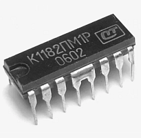 Микросхема 1182ПМ1Р1 (К1182ПМ1Р1) DIP16