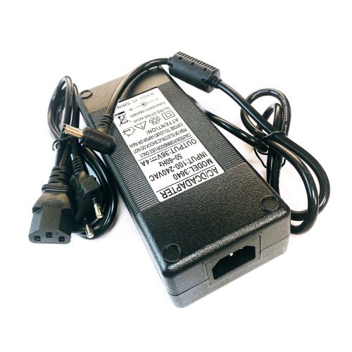 Блок питания импульсный, 36V, 4.0A, 144W, штекер: 5,5 х 2,5мм (угловой), 170x70x42мм, вх: AC 100-240V, вх. разъем: евровилка, с кабелем 3640 фото 2