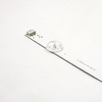 Светодиодная планка для подсветки ЖК панелей 55" (6линз) (3V) LBM550E0601-DQ-1(L)
