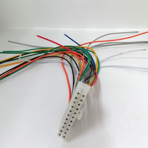 Разъем питания низковольт 22pin шаг 4.2мм (MINI-FIT) (MX5557) с проводами 18-20 AWG (штыревая часть MF-2x11F wire 0.3m) 47х18,7х14мм (ответная гнездов фото 4