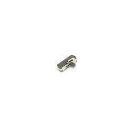 Перекл. Движковый CB-009 3 PIN ON-ON на 2 положен. (8,9x3x2мм) толкатель (h1,8х1,5х1 мм) вертик. монтаж, корп. метал.№2