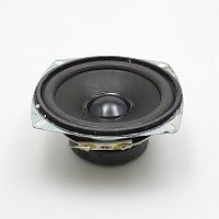 ДИНАМИК  НЧ+СЧ  78MM   3" (YD78x78x35-3) 3 Оm, 10W зкранированный магнит посадочн.место-77мм/выс.37мм/ диффузор целлюлоза      