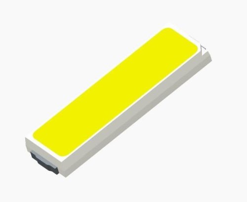 СВЕТОДИОД SMD 7020 0.5W , 3V (7.0x2.0x1.2mm) 150mA ,  цвет: сверхъяркий белый свет  (LED-7020 (3V, 0.5W, 10000K)  (Для ремонта подсветки ЖК/LED ТВ)  фото 2