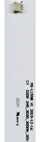 Светодиодная планка для подсветки ЖК панелей 32" (6V) (5линз) MS-L1598 V1 (580 мм, 5 линз) фото 4