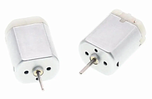 ДВИГАТЕЛЬ ЭЛЕКТРИЧЕСКИЙ DC12V 30.5x24х18.5mm FC-280SB-15240 (D образный вал d=2мм, h=10мм) подключение внутренний контакт