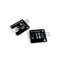 Беспровод.ИК передатчик+приемник 38КГц  для проектов ARDUINO/Raspberry. ПЕРЕДАТЧИК: 5V; Инфракр.длина волны: 850-940 нм; ПРИЕМНИК: 5V; 38KHz; Рас