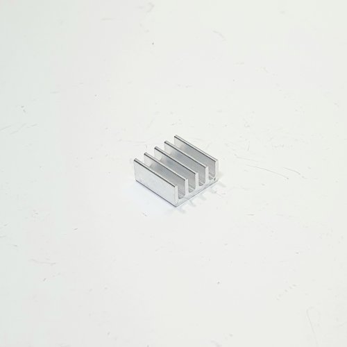 Радиатор для микросхем и модулей питания (11x11x5мм) алюминиевый эф*98205