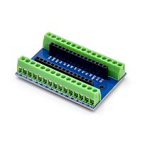 Плата ввода/вывода V1.0 для проектов Arduino Nano и Pro Шилд (IO Shield V1.O) (с клеммами под винт 15шт*2стороны)