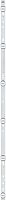 Светодиодная планка для подсветки ЖК панелей 32" 3V (6линз) SVJ320AK3&SVJ320AL1_Rev01_6LED (561 мм, 6 линз) разъем слева сбоку 3pin, гн, 561ммх12мм
