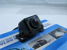 ВИДЕОкамера АВТОМОБИЛЬНАЯ цвет E820 (№820) CMOS NTSC 420TVL/130 град/ИК-подсветка (4LED) /0.1 Lux/парков.разметка/заднего вида (зеркальная) корпус-пла