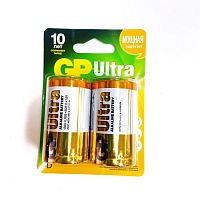 БАТАРЕЙКА R20 (LR20) "D" 1,5V Alkaline GP ULTRA  Shrink 2  ( MN1300 ) 