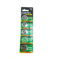 БАТАРЕЙКА ЛИТИЕВАЯ   2450 ( CR2450/ DL2450/ E-CR2450/R24 5029LC ) 3V PERFEO <Дисковая> (24,5 x 5мм) 