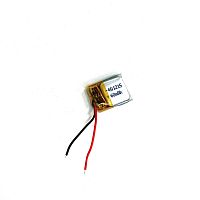 АККУМУЛЯТОР LP 401215-PCM (15х12х4,0мм) 3,7v 60mAh Li-Pol (с платой защиты- PCM), (элемент) два провода под пайку