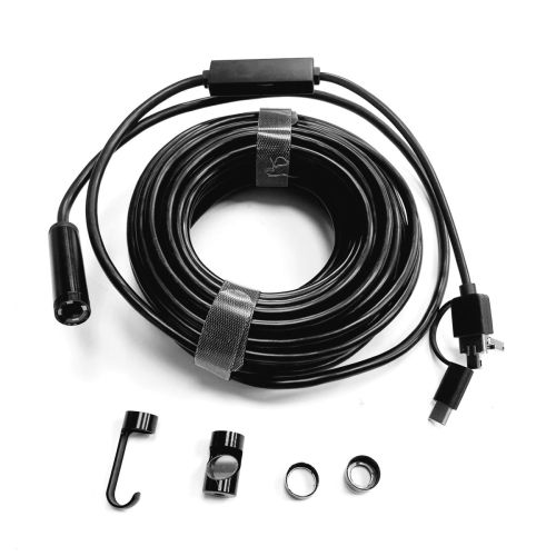 ВИДЕОЭНДОСКОП Гибкая камера Inskam "Android 3in1" (microUSB + USB + Type-C) (d=12мм) IP68; жесткий кабель 10м 5.0Mpix; ВИДЕОЭНДОСКОП Гибкая камера Inskam "Android 3in1" (microUSB + USB + Type-C) (d=12мм) IP68; жесткий кабель 10м 5.0Mpix;