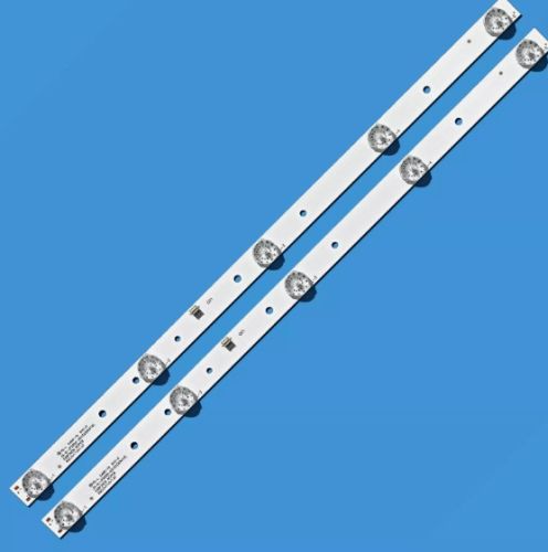 Светодиодная планка для подсветки ЖК панелей 28" (5линз) (6V) JS-D-JP2820-051EC (450 мм, 5 линз) подключ.разъём 2PIN шт Светодиодная планка для подсветки ЖК панелей 28" (5линз) (6V) JS-D-JP2820-051EC (450 мм, 5 линз) подключ.разъём 2PIN шт