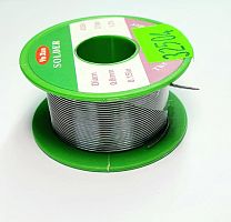 ПРИПОЙ  0,8 мм   50 гр. (катушка) ПОС-63 с флюсом 1.2%; 63/37 Олово- 63%; Свинец- 37%; Тпл.=183°С; восстановленный d: 0.15in; Ya Xun