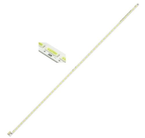 Светодиодная планка для подсветки ЖК панелей 32" 3V (48LED) 32inch 7020PKG 48EA (408мм, 48 светодиодов) разъем 6pin гн., платформа алюмин.  