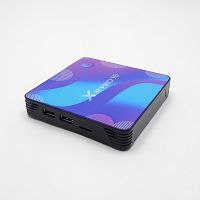 Приставка X88 Pro 10 для ТВ TV BOX RK3318 2Gb+16Gb 2.4GHz WiFi Android 10.0; Процессор: RK3318, 4 ядра Cortex A53; 