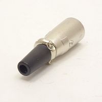 ШТЕКЕР CANON (разьём XLR) 3PIN МЕТАЛЛ на кабель 70мм   (JD-357/AUD-71)  