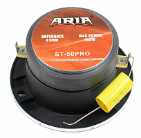 ДИНАМИК ВЧ 96ММ 4" 4 OM ARIA "ST-50PRO" Рупорный TWEETER/  RMS-50W; MAX.-100W
