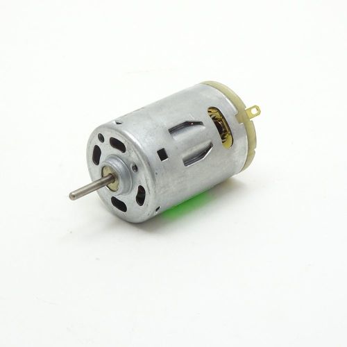 ДВИГАТЕЛЬ ЭЛЕКТРИЧЕСКИЙ DC6,0V (18.6W , реж. холост. хода -19500об/мин , 0.95A) R380-4530 (37.8 х 27.7мм цилиндрич. вал 2.3мм длина 16.4мм) жест. выво фото 3