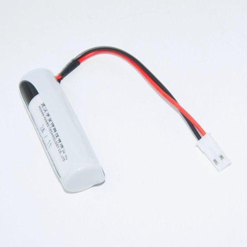 Батарейка ЛИТИЕВАЯ 14505 3.6v 2600mAh С проводами и разъемом 2pin JST ( ER14505 ) Разм: R06 ( AA );  Для устр-в с непрерывн.потр.тока до 50mA, срок хр