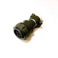 Разъем 2РМДТ24КПН10Ш5В1В 10PIN (штекер на кабель)