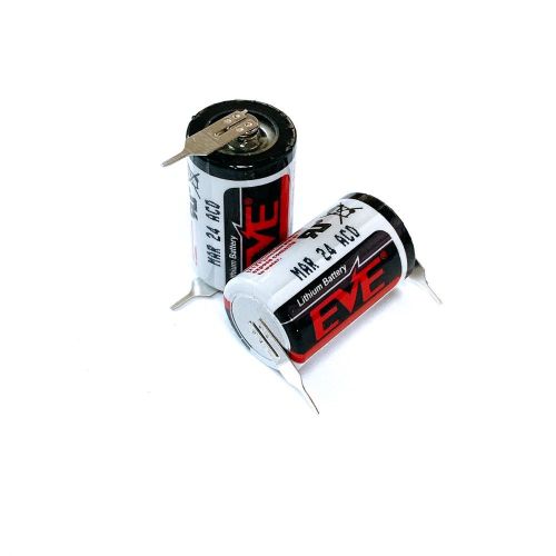 БАТАРЕЙКА ЛИТИЕВАЯ  14250 3.6V 1200mAh с жесткими выводами 2 pin ER14250 (1/2AA)  Li-SOCl2 (литий-тионилхлоридные) EVE ENERGY  рабоч.t: -55+85°C фото 3