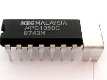Микросхема mPC1350C DIP14