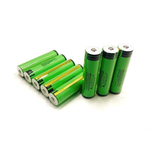 АККУМУЛЯТОР  18650 3,7V 3400mAh  Li-ION  NCR18650B-PCM (c платой защиты) (2,75..4,2V) (MH12210) 18х69мм (Высокий плюс),( Реальная емкость: 2700-2800mA фото 3
