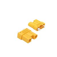 Разъем XT120(2+2)-F.S.Y; КОРПУС- штекерная часть, контакты -гнездо (FEMALE); AMASS  2PIN; 2 силовых контакта + 2 сигнальных; ток 60А; пиковый ток 120А