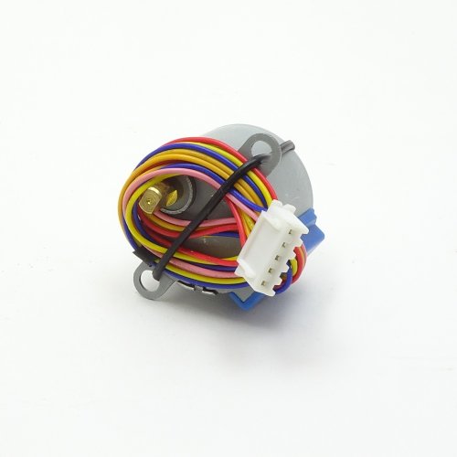 ШАГОВЫЙ ДВИГАТЕЛЬ 28BYJ-48 DC 5V 160mA; С ДРАЙВЕРОМ двигатель: 4-х фазн; униполярный; встр.редуктор; 15 об/мин; част.100Гц; 5 выводов/ Драйвер (м/сх U фото 3
