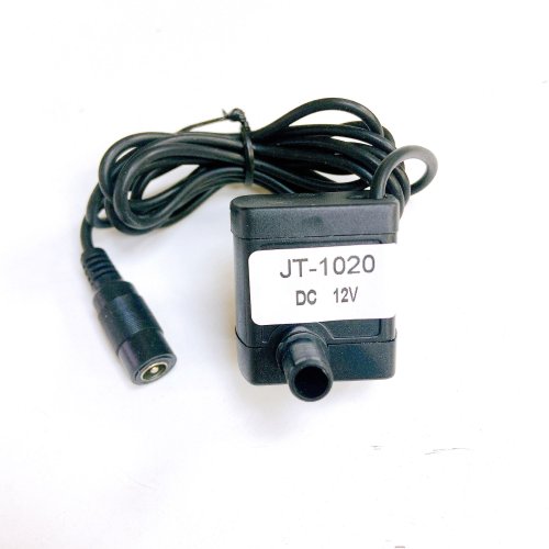ПОМПА миниатюрная для прокачки воды черная DC Pump JT-1020 (150 л/час); U=5-12V; I=130-350mA; P=4.2W; высота напора: 100-160 см; с кабелем (L=1.5м) с ПОМПА миниатюрная для прокачки воды черная DC Pump JT-1020 (150 л/час); U=5-12V; I=130-350mA; P=4.2W; высота напора: 100-160 см; с кабелем (L=1.5м) с