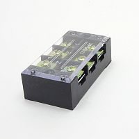 Блок зажимов-Клеммный терминал TB-4503  600V 45A  ТВ (2x3PIN) сталь анодированная (винт М5)  70х37х21